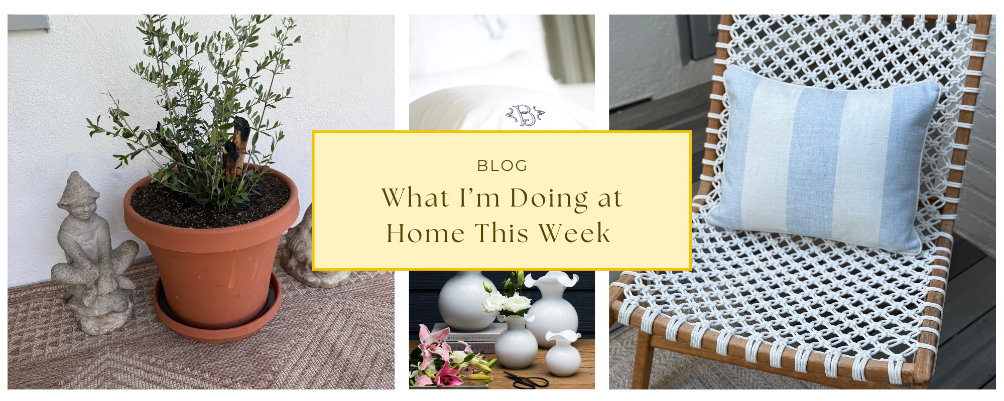 Outdoor Updates & Aperol Spritzes