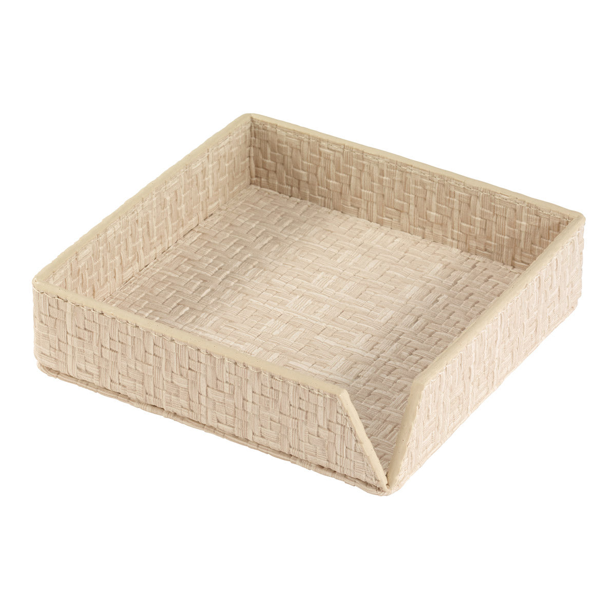 Wicker Cocktail Napkin Box