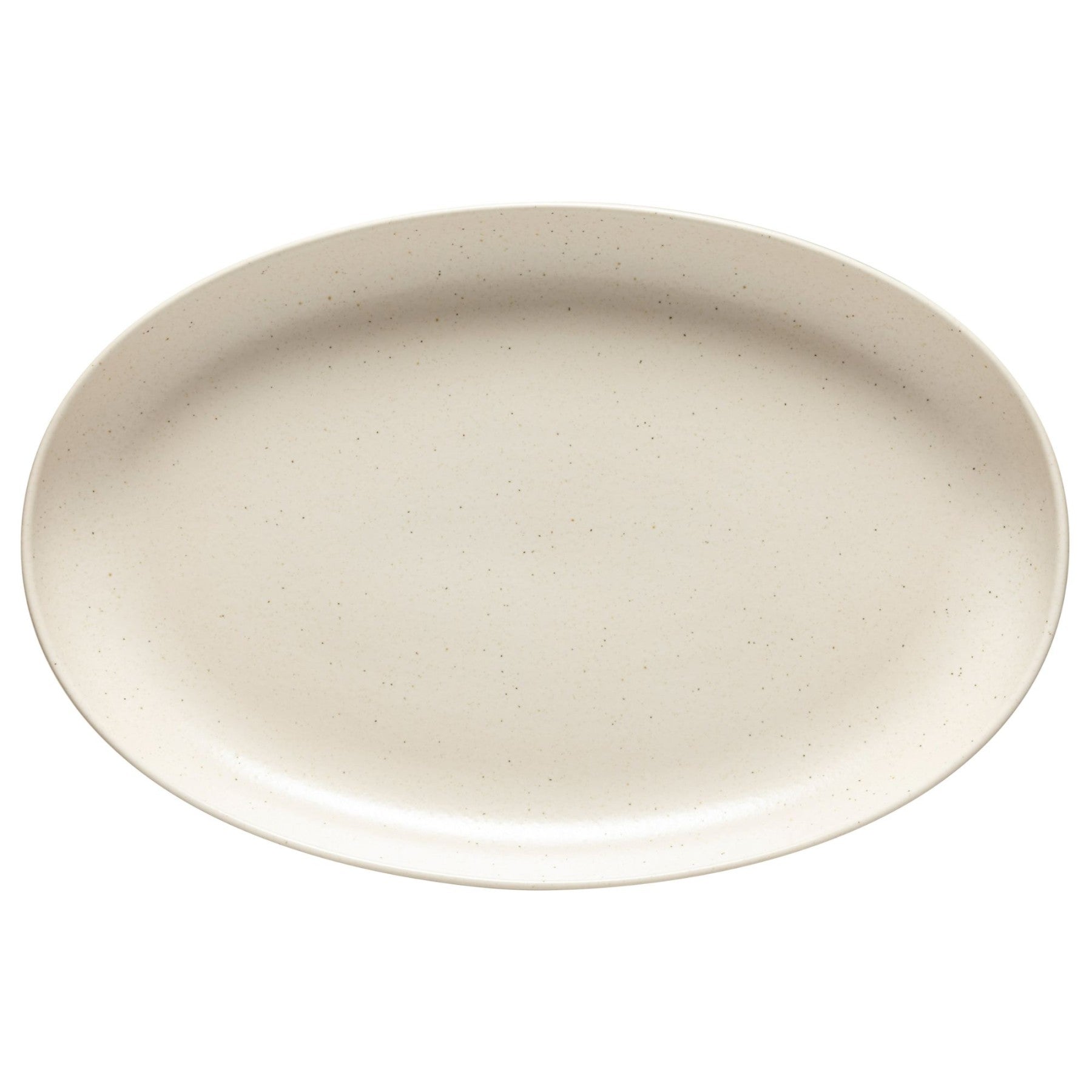 Pacifica Oval Serving Platters Tabletop Casafina 16" Vanilla