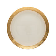 Camilla Gold Band Glass Charger Plate