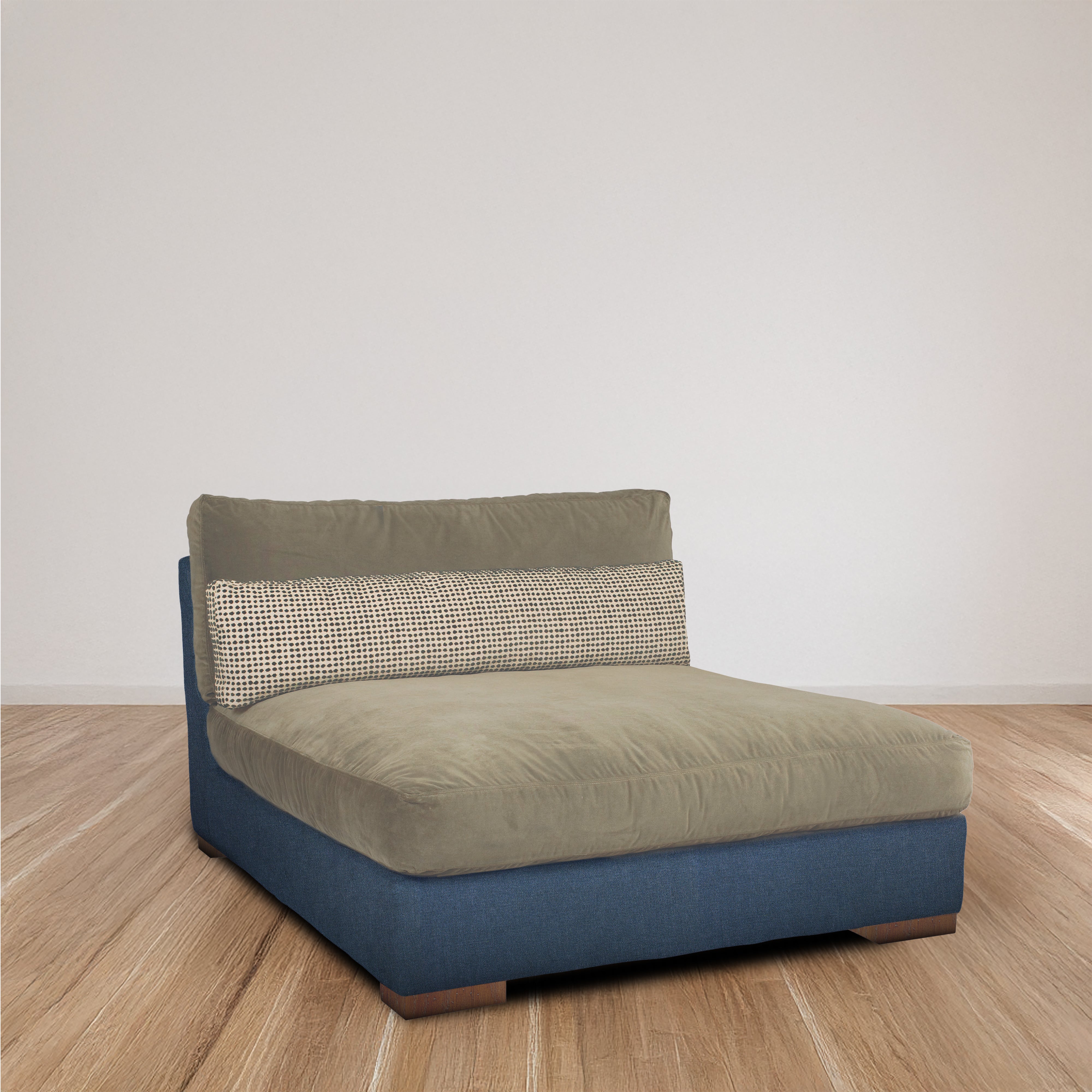 Palmer Armless Double Chaise