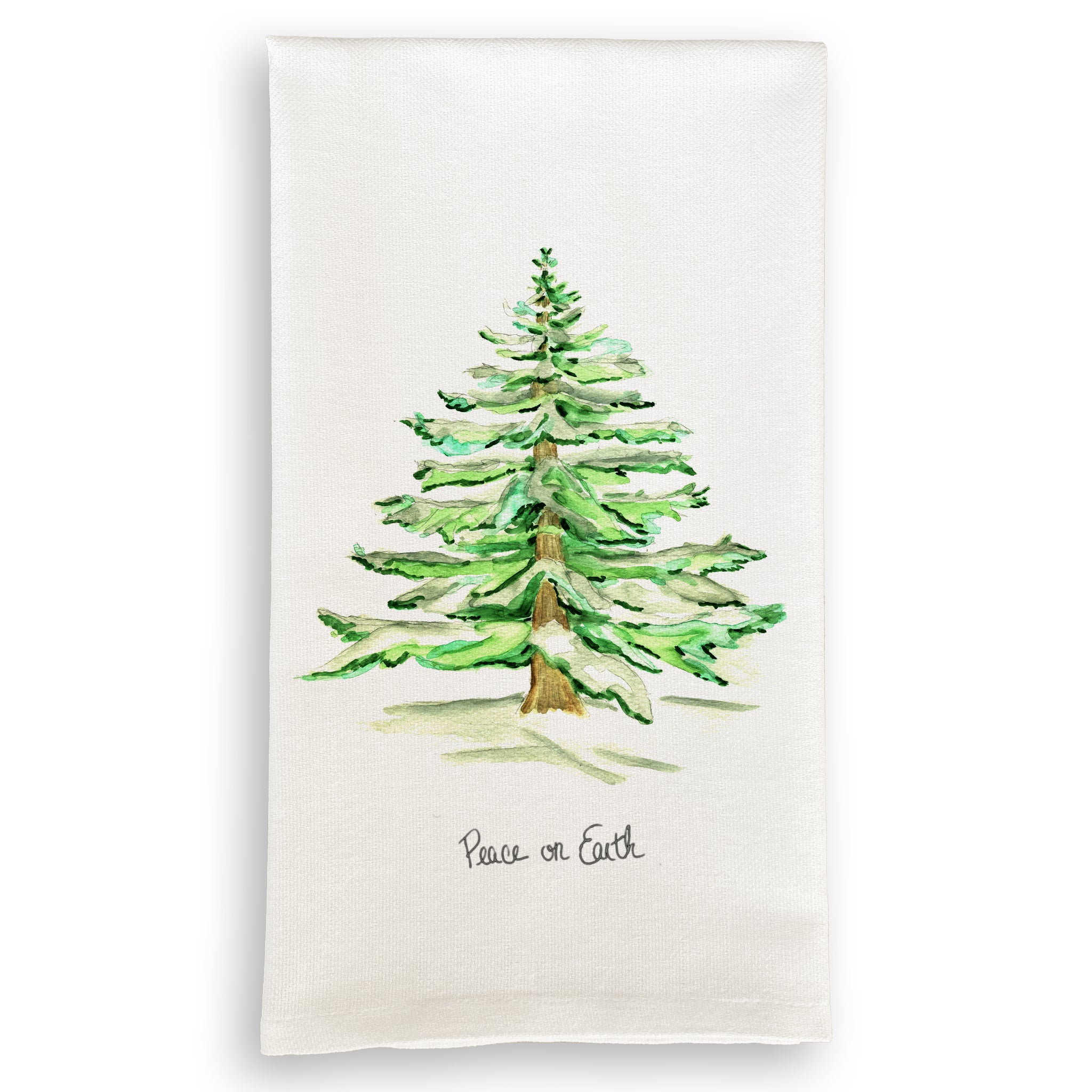 Wintery Tree Dish Towel