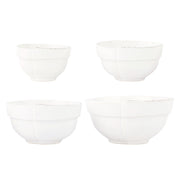 Lastra White Assorted Prepping Bowls