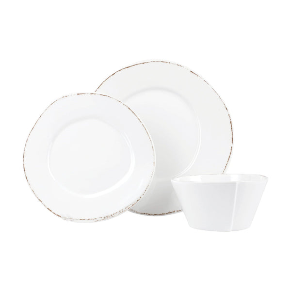 Lastra Melamine 3 Piece Place Setting