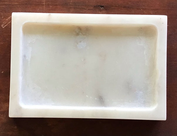 Marble Tray Bath Natural Habitat