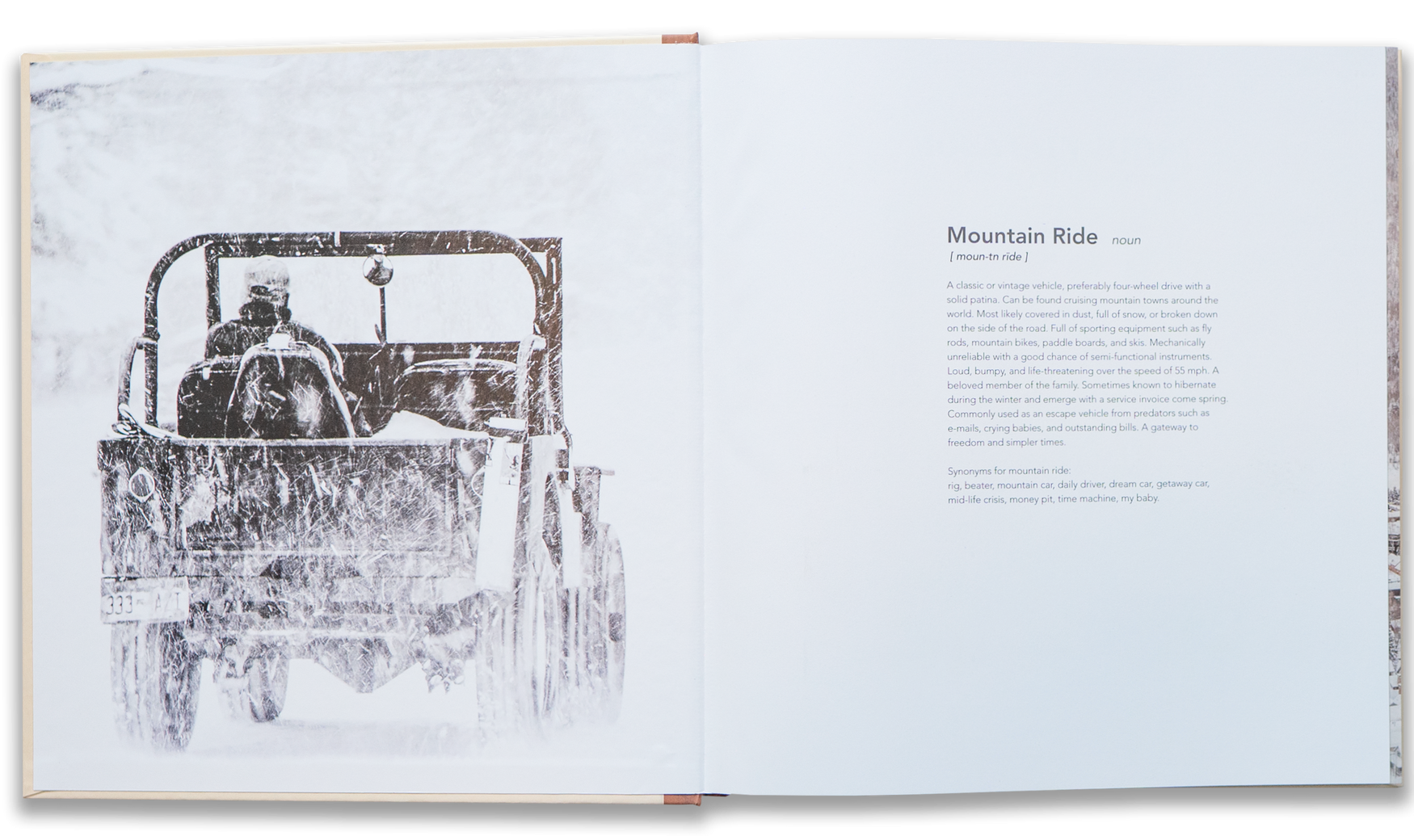 Mountain Rides: Vintage Vehicles & Tales of the Wild West Books Johnny Vacay