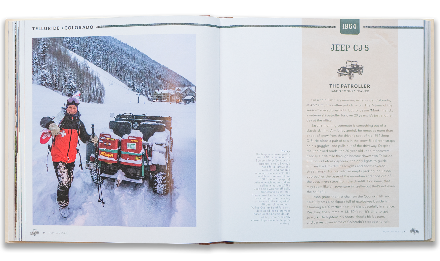 Mountain Rides: Vintage Vehicles & Tales of the Wild West Books Johnny Vacay