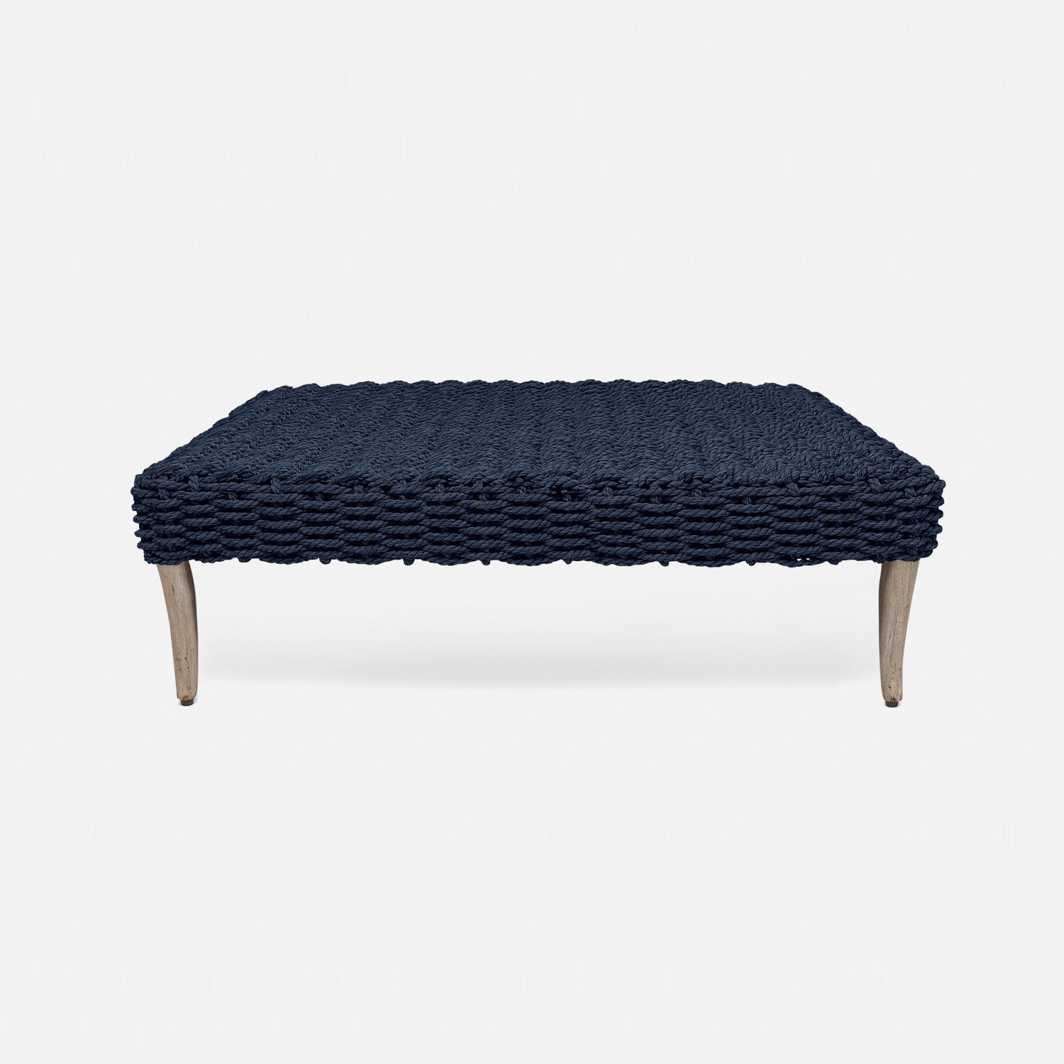 Arla Coffee Table Furniture Made Goods Navy 52"L X 30"W X 17"H