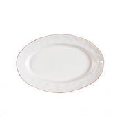 Cantaria Small Oval Platter Tabletop Skyros White