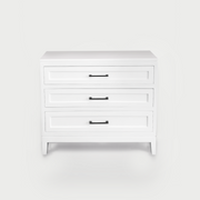 Three Drawer Side Table Furniture Rudy