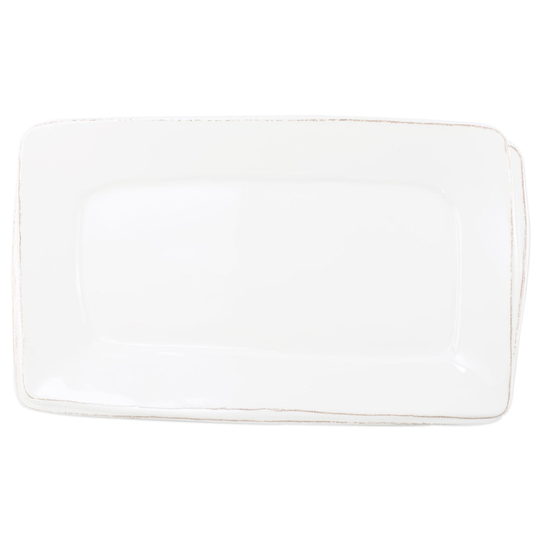Lastra Melamine Rectangular Platter Tabletop Vietri