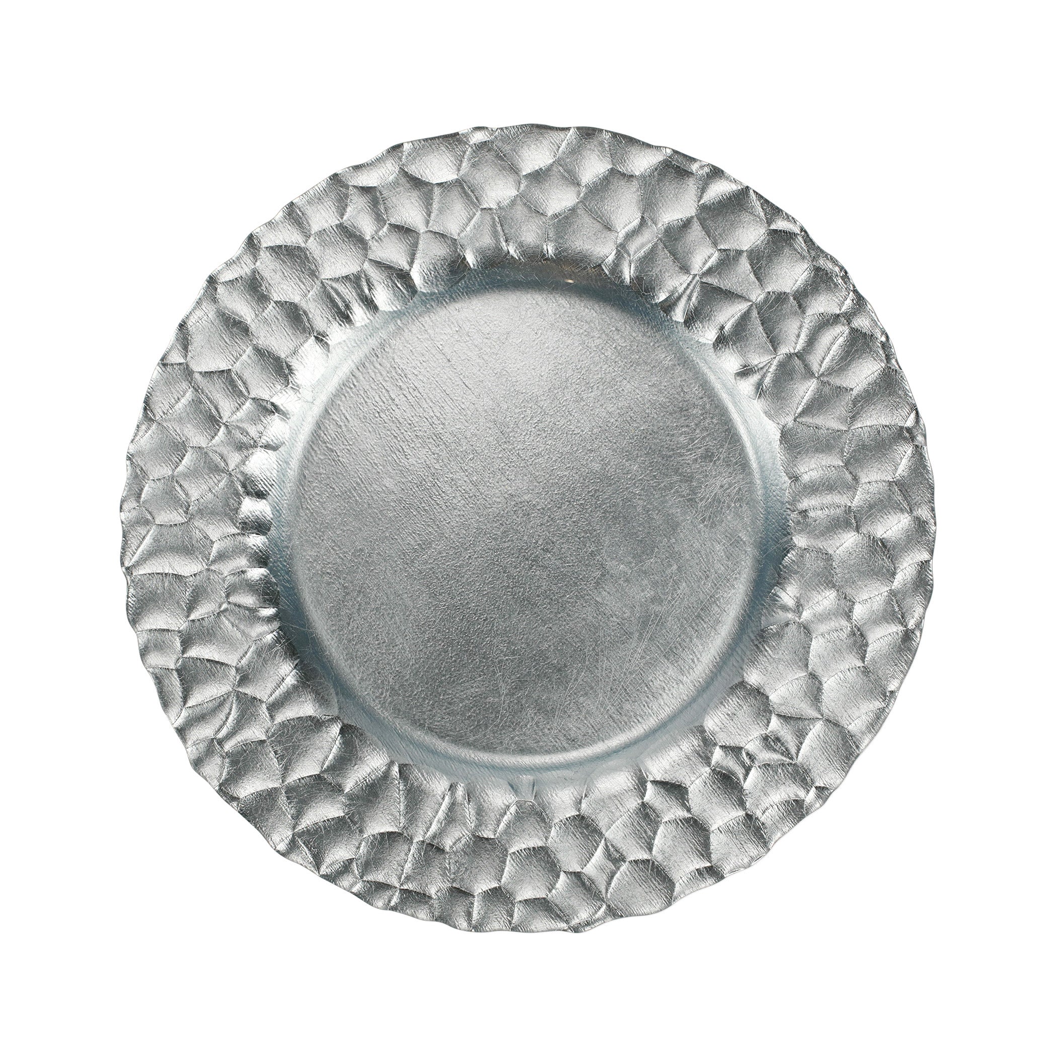 Rufolo Glass Honeycomb Service Plate/Charger Tabletop Vietri