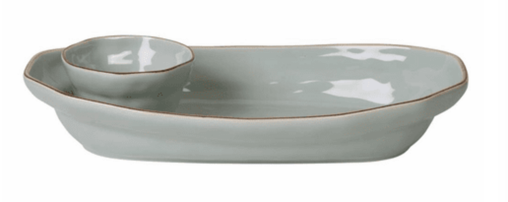 Cantaria Chip & Dip Tabletop Skyros Sheer Blue