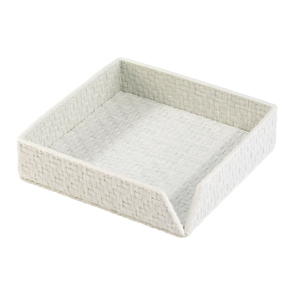 Wicker Cocktail Napkin Box