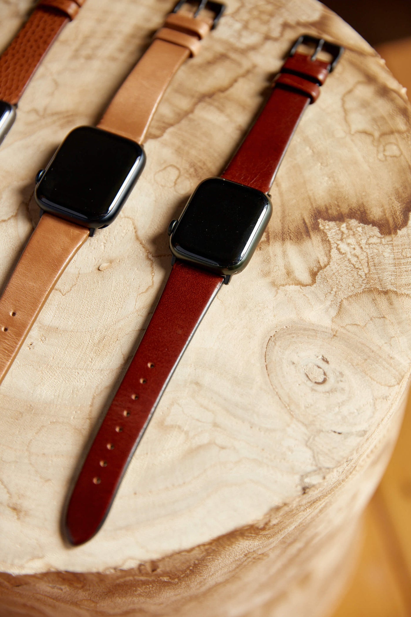 Handcrafted Leather Apple Watch Strap