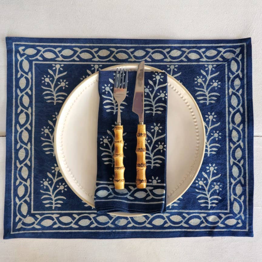 Napkin Lawrence Indigo (s/4)