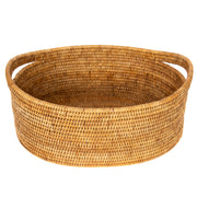 Artifacts Rattan™ Oval Basket: Honey Brown