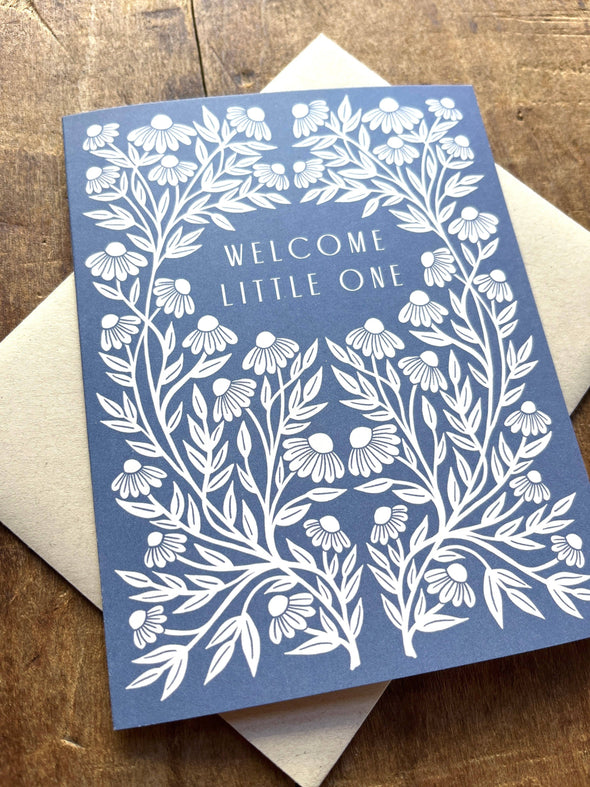 Welcome Little One Greeting Card