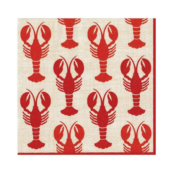 Lobsters Napkin Table Linens Caspari   