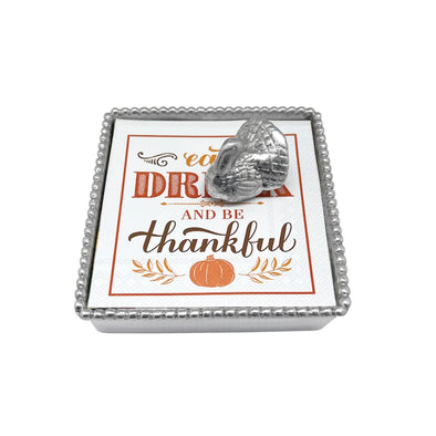 Turkey Beaded Napkin Box