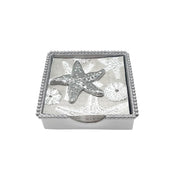 Sea Star Beaded Napkin Box Set