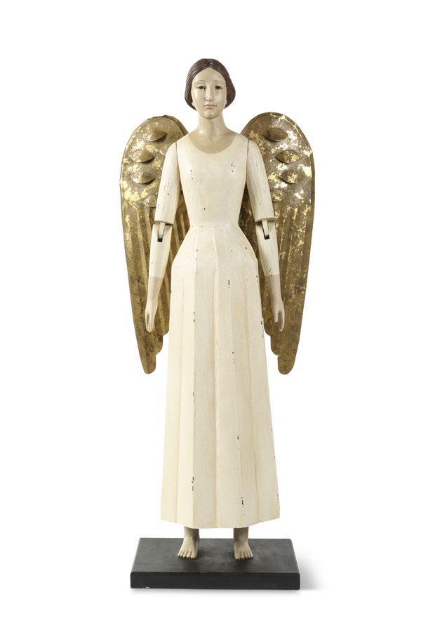 Angel w/Gold Tin Wings