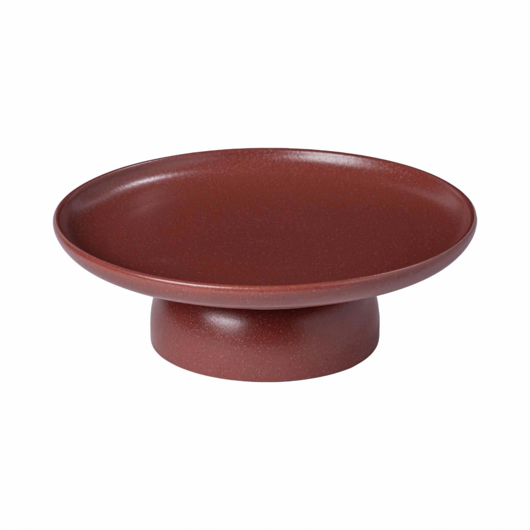 Pacifica Footed Plate Tabletop Casafina Cayenne  