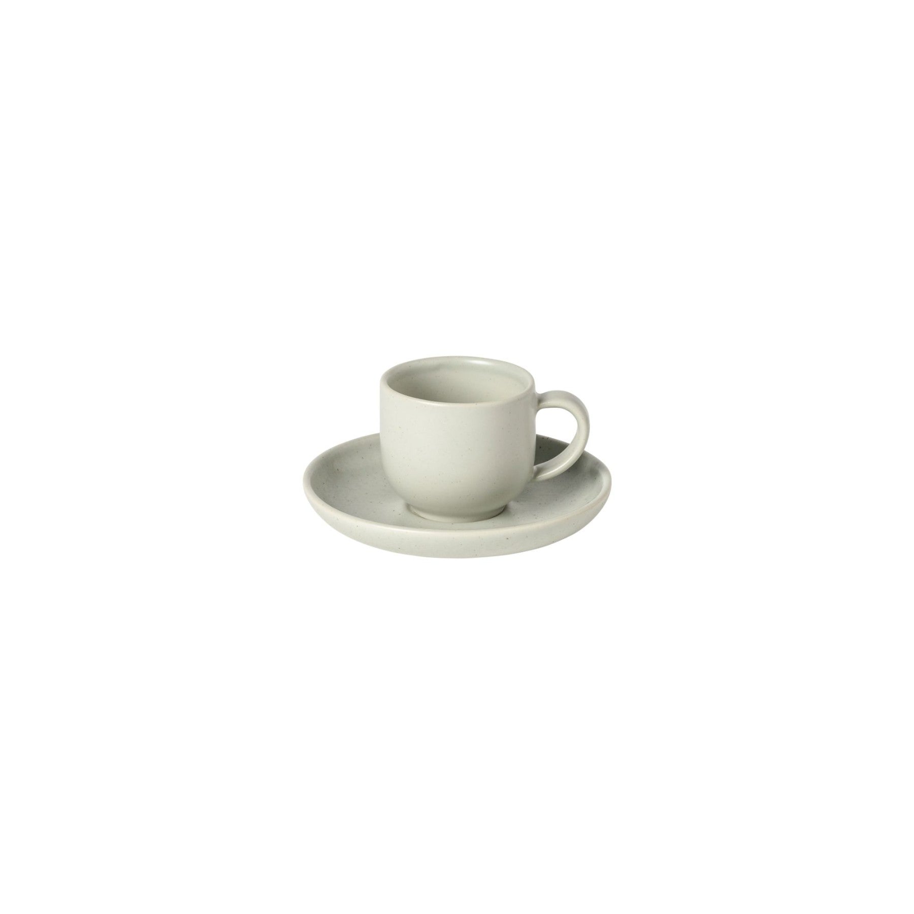 Pacifica Espresso Coffee Cup and Saucer Drinkware/Barware Casafina Oyster  