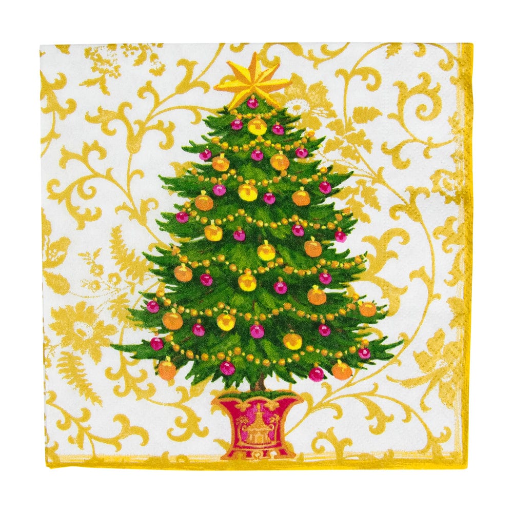 Gilded Tree Napkins