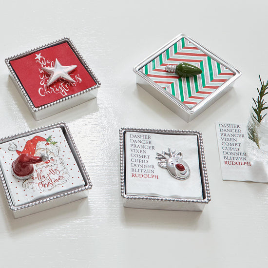 Star Beaded Napkin Box