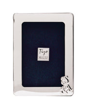 Rounded Corners Baby Bear Sterling 4x6