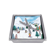 Crossed Skis Signature Napkin Box Set