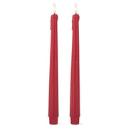 Red LED Drip Taper Candles