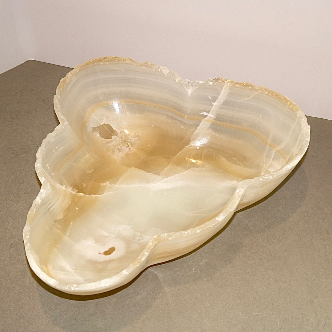 Blanco Quartz Onyx Bowl Home Decor Verona Prive Inc   