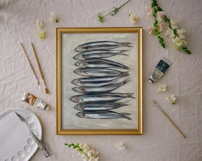 SARDINES - Art Print (framed)