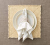 Stamped Reversible Placemat in Sliver & Gold - Kim Seybert, Inc.
