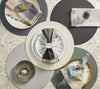 Shagreen Placemat in Black - Kim Seybert, Inc.