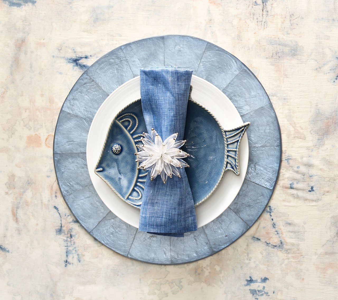 Round Capiz Placemat