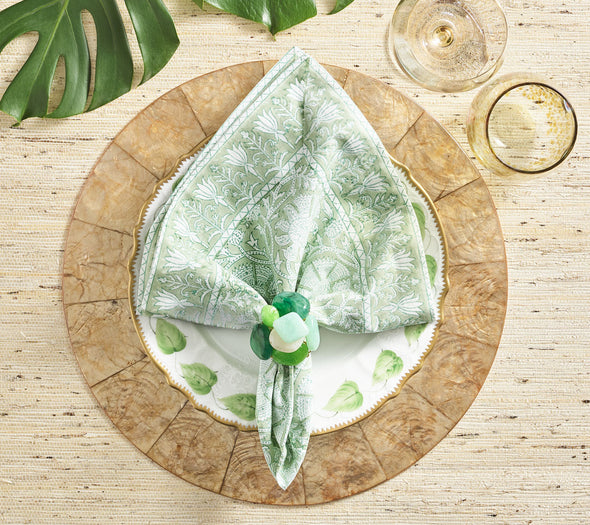 Sea Stone Napkin Ring