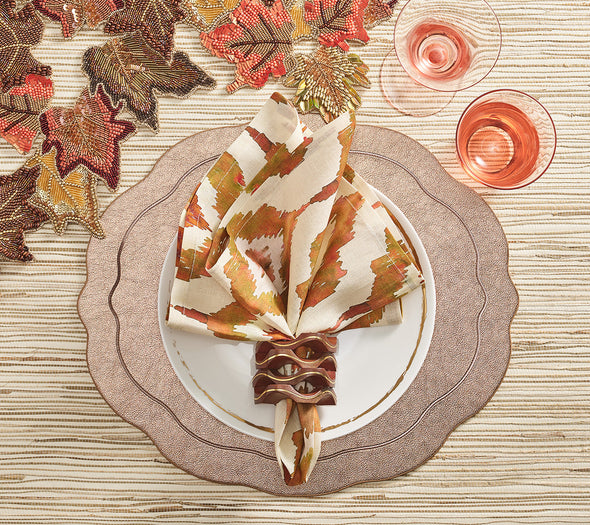 Watercolor Ikat Napkin
