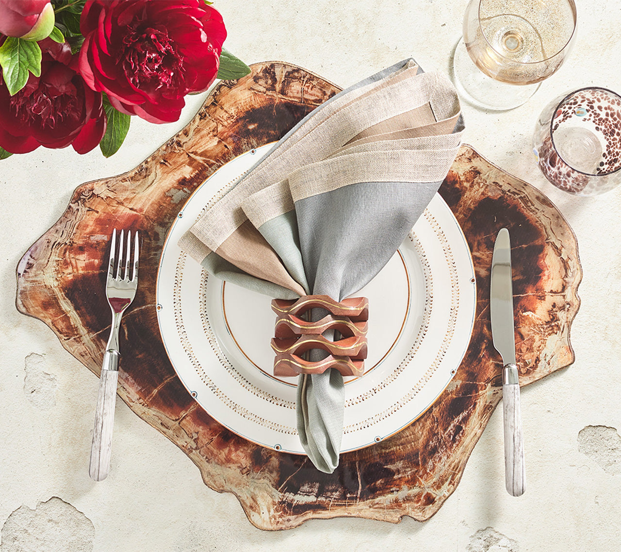 Kim Seybert Fossil Placemat