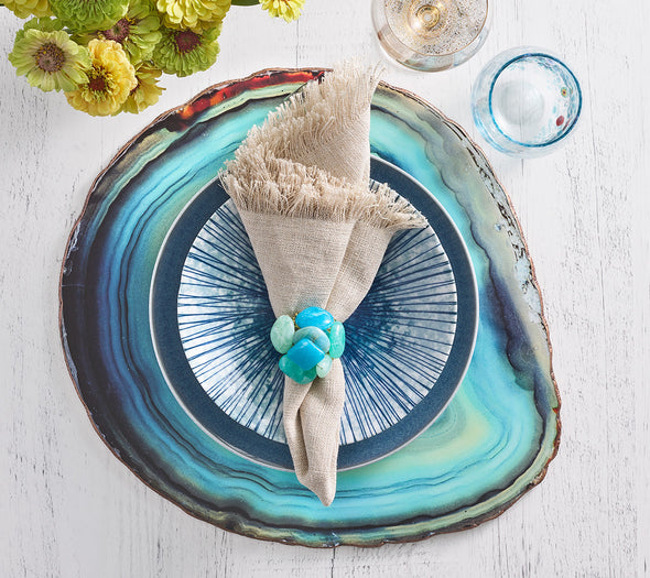 Sea Stone Napkin Ring