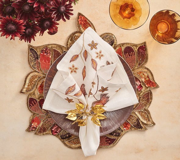 Bougainvillea Napkin Ring