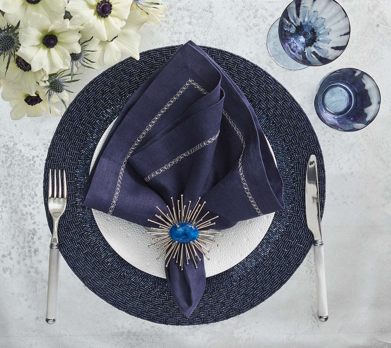 Classic Napkin - Shades of Blue