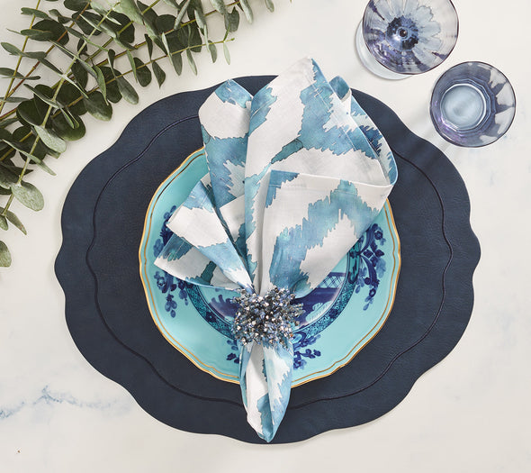Watercolor Ikat Napkin