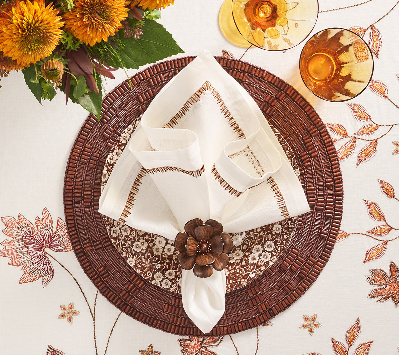 Begonia Napkin Ring