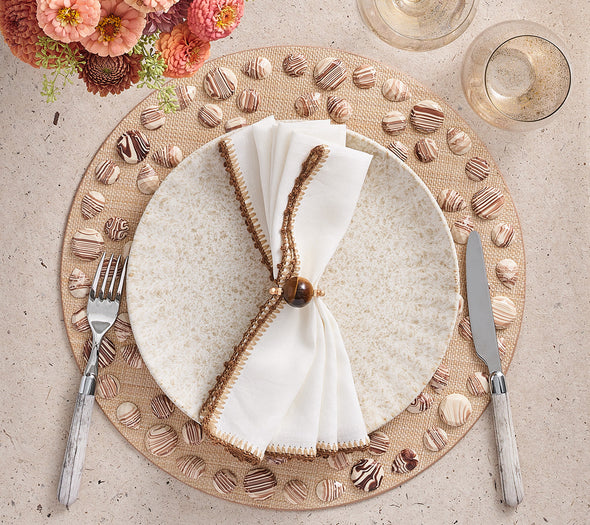Knotted Edge Napkin