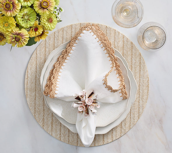 Shell Edge Napkin