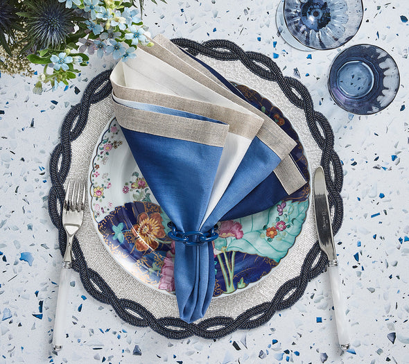 Enamel Chain Link Napkin Ring