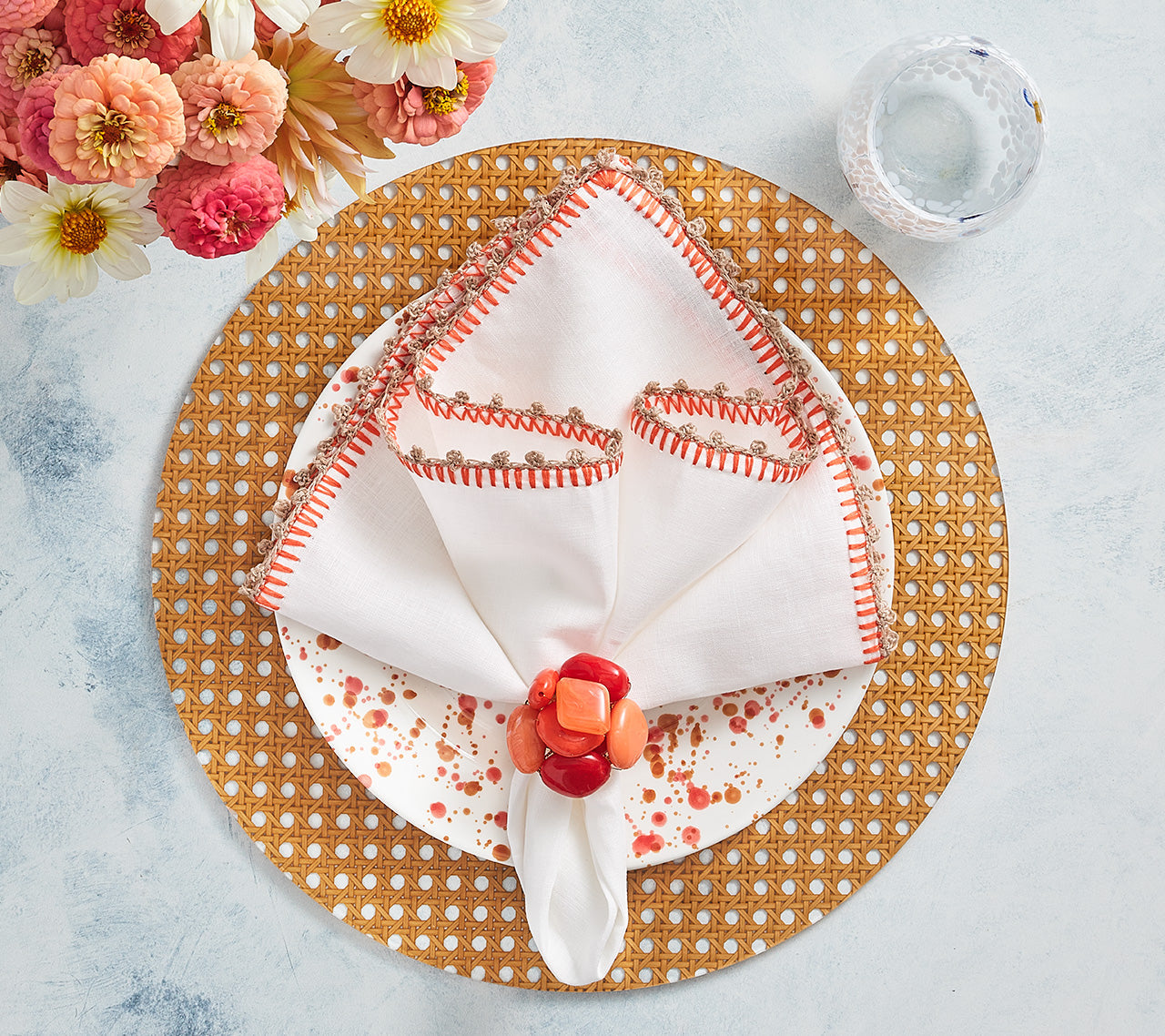 Sea Stone Napkin Ring